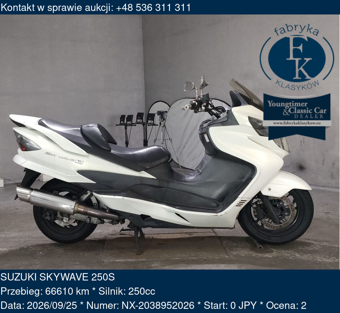 SUZUKI SKYWAVE 250S  - zdjęcie 2