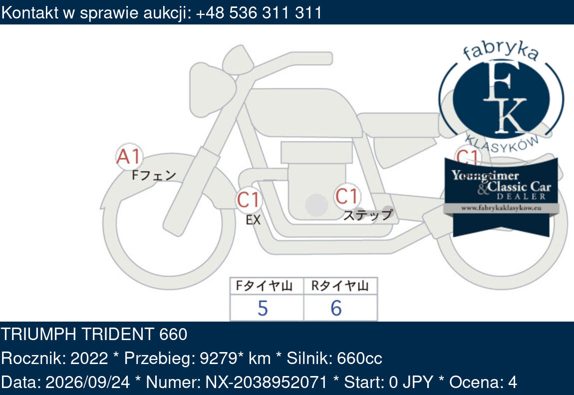 TRIUMPH TRIDENT 660 2022 - zdjęcie 2