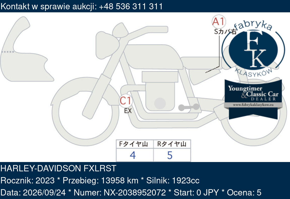 HARLEY-DAVIDSON FXLRST 2023 - zdjęcie 2