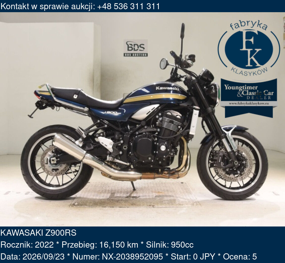 KAWASAKI Z900RS 2022 - zdjęcie 2