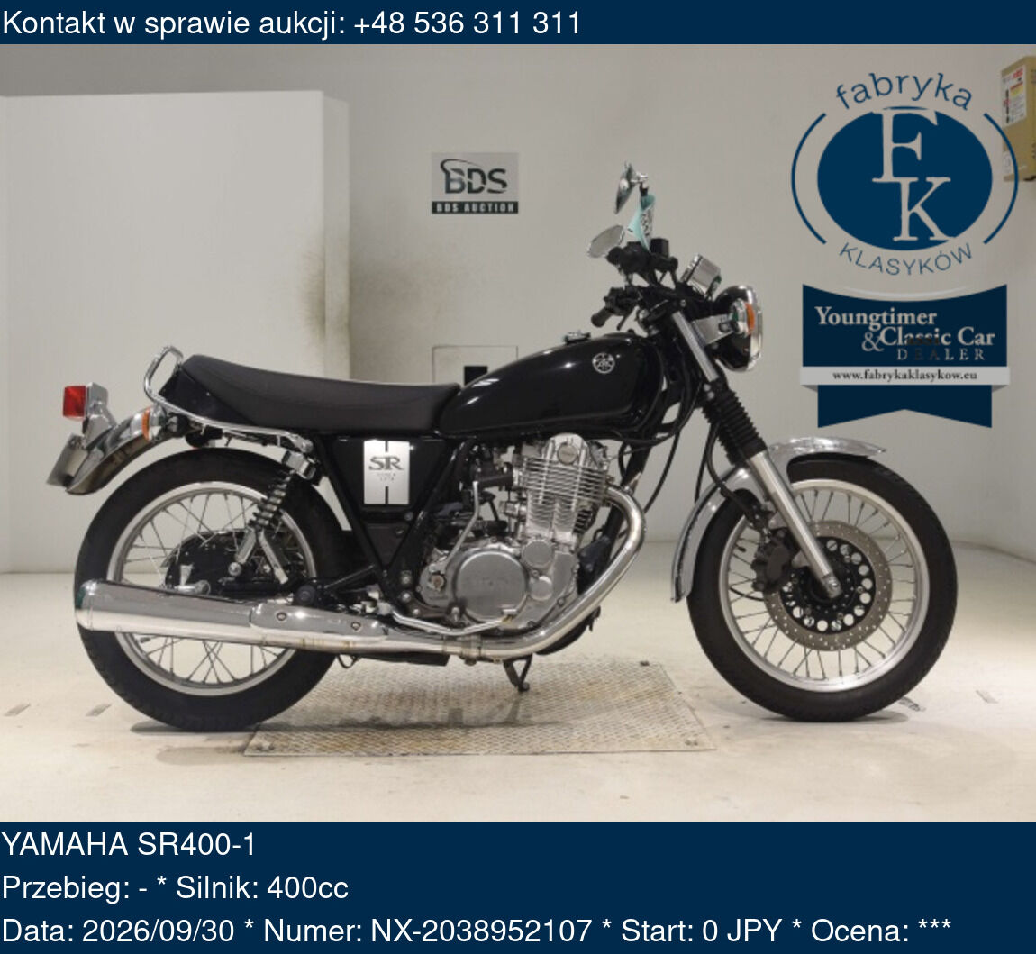 YAMAHA SR400-1  - zdjęcie 2