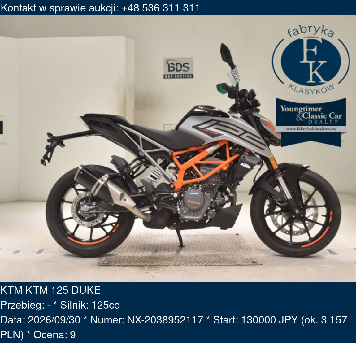 KTM KTM 125 DUKE  - zdjęcie 2