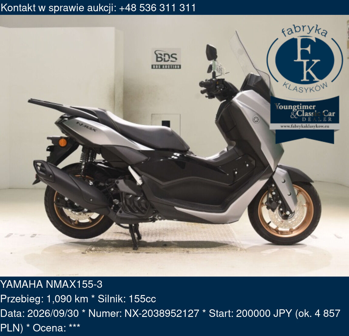 YAMAHA NMAX155-3 - zdjęcie 2