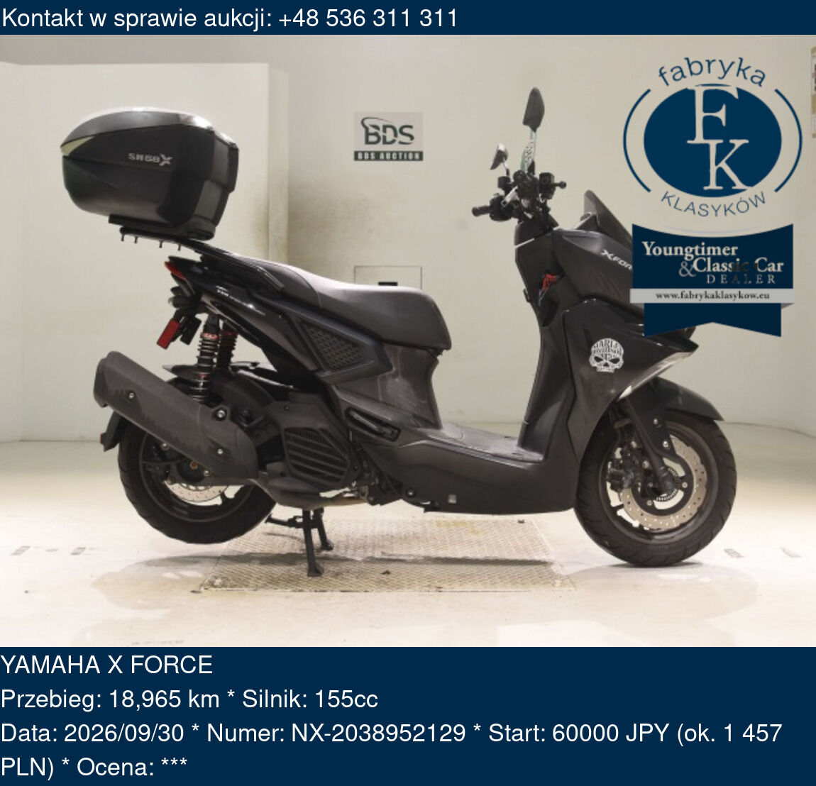 YAMAHA X FORCE  - zdjęcie 2