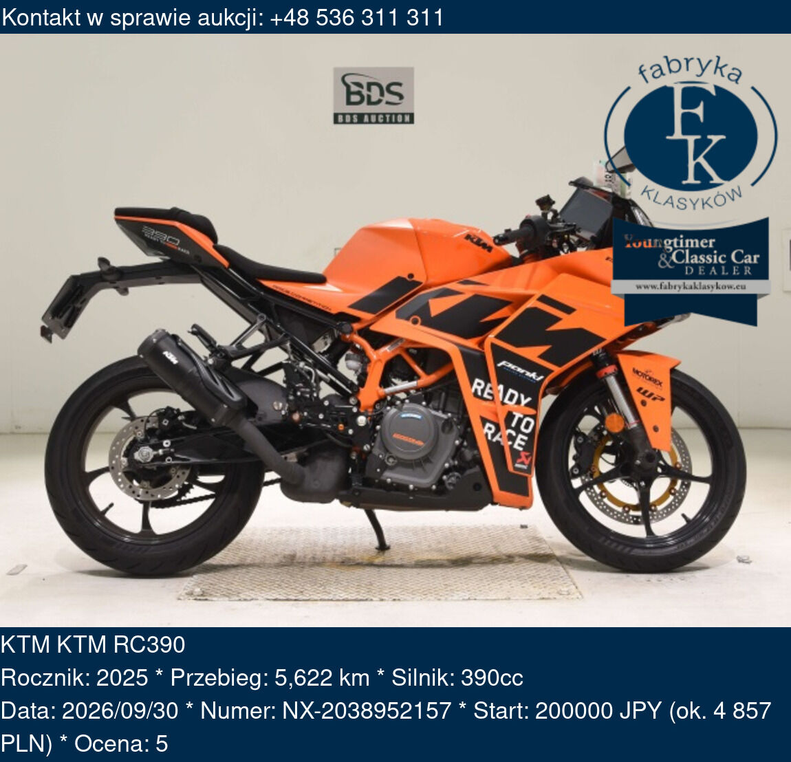 KTM KTM RC390 2025 - zdjęcie 2