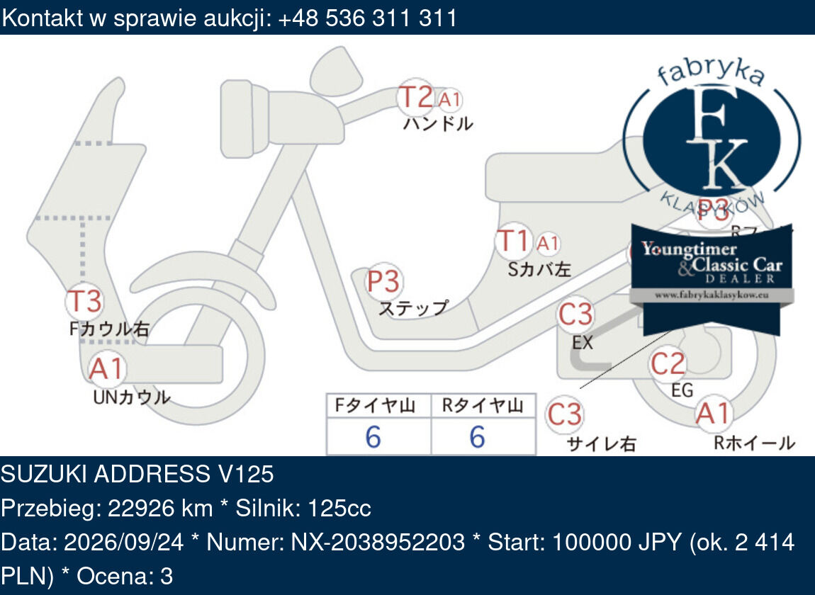 SUZUKI ADDRESS V125  - zdjęcie 2