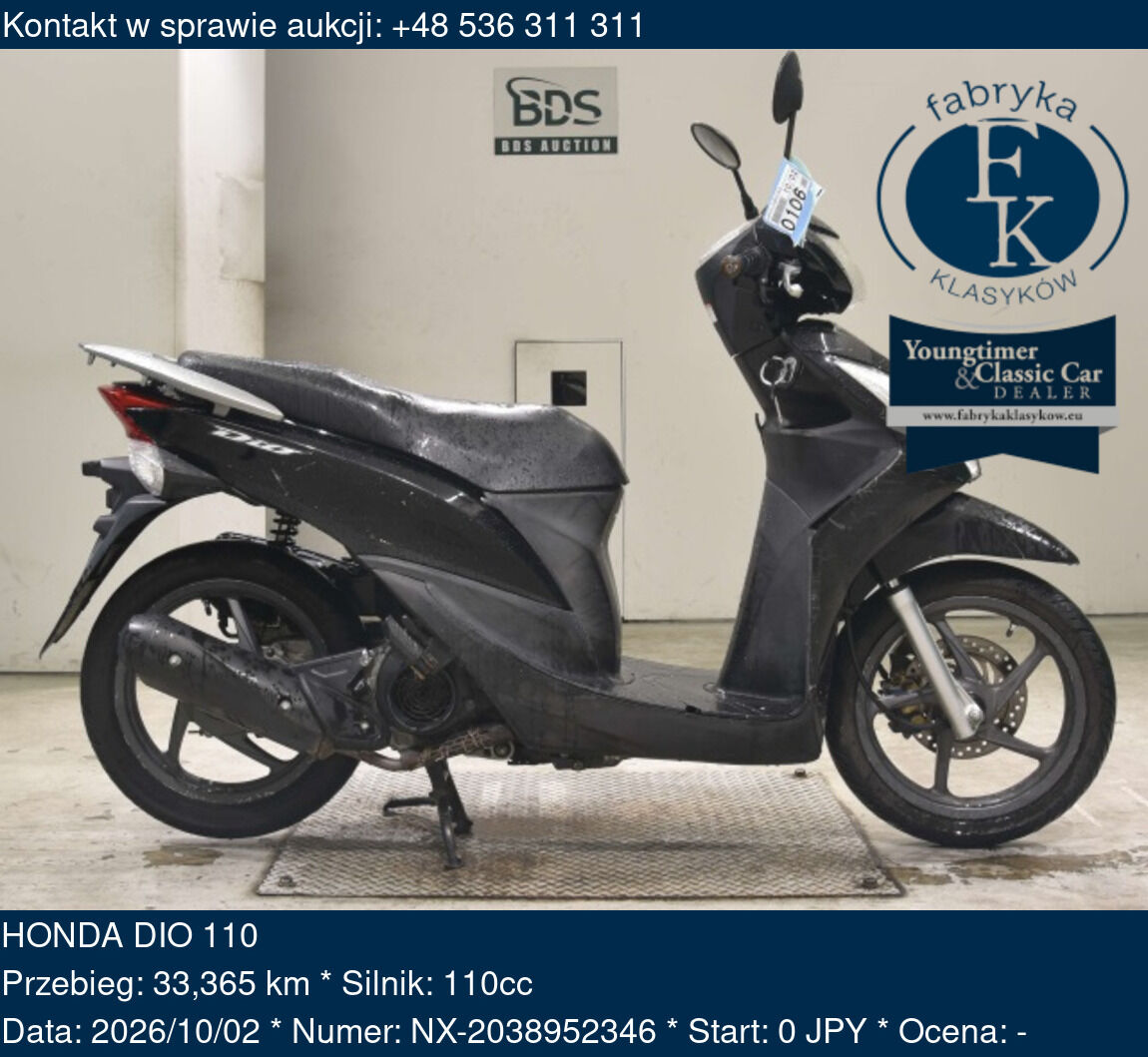HONDA DIO 110  - zdjęcie 2