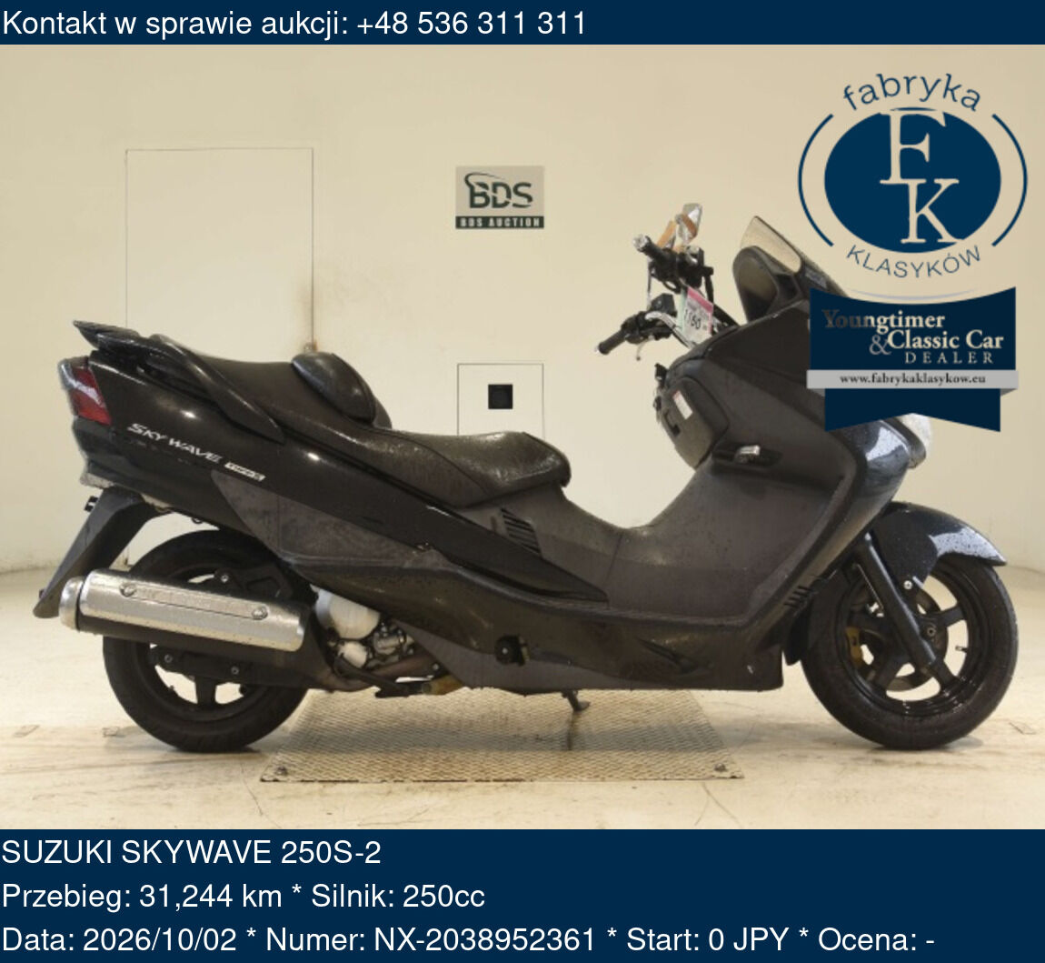 SUZUKI SKYWAVE 250S-2  - zdjęcie 2