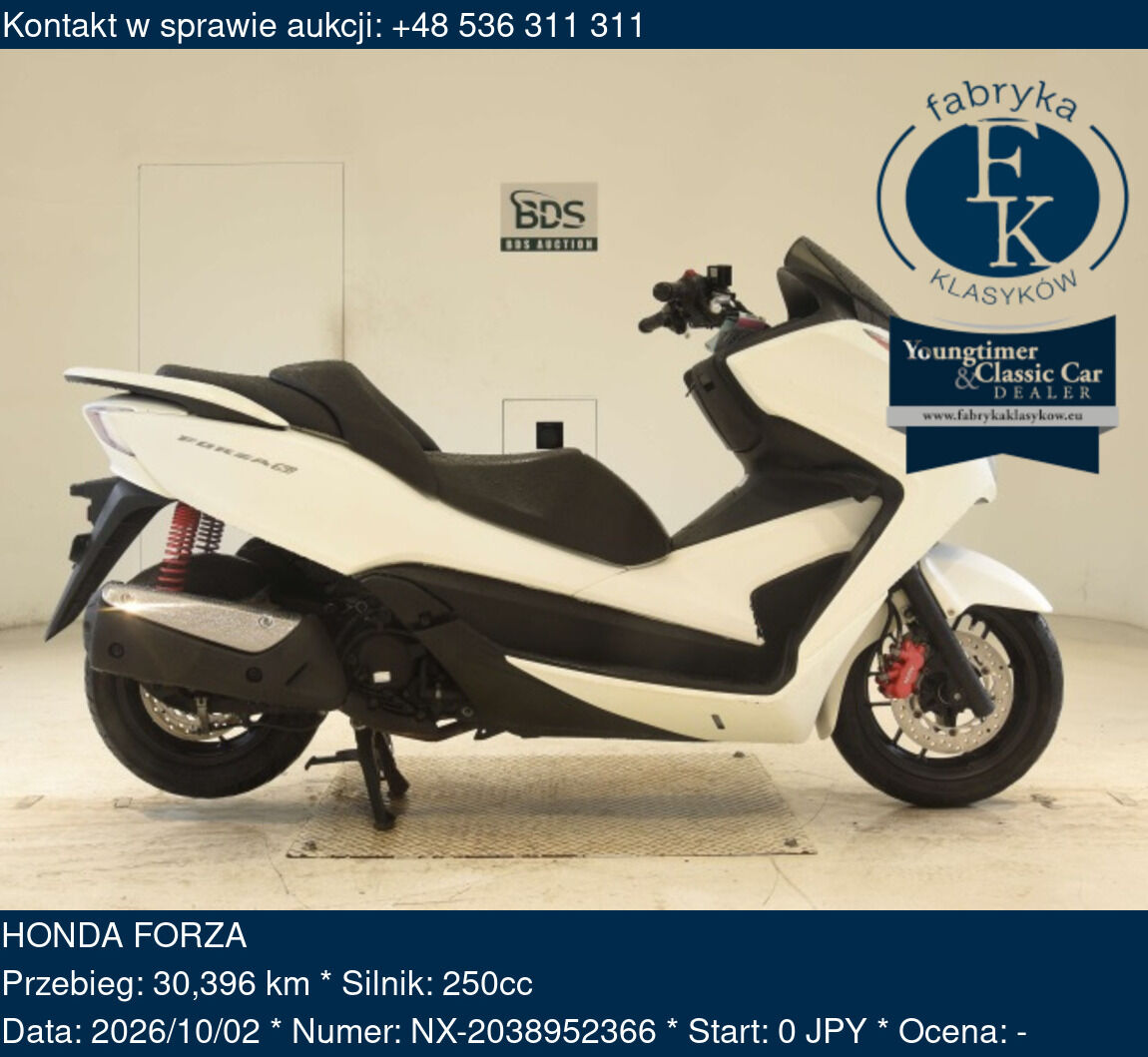 HONDA FORZA  - zdjęcie 2