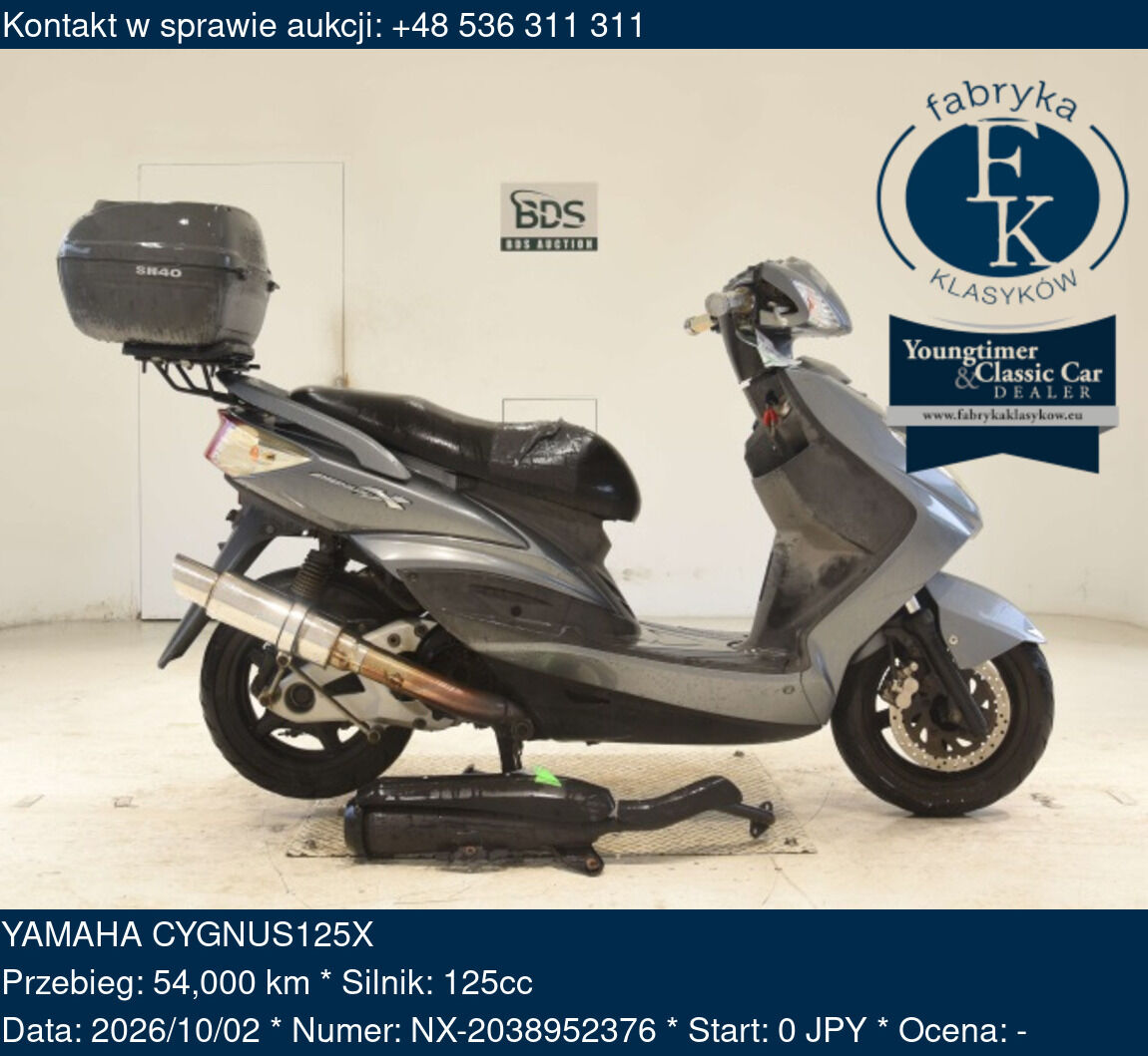 YAMAHA CYGNUS125X  - zdjęcie 2