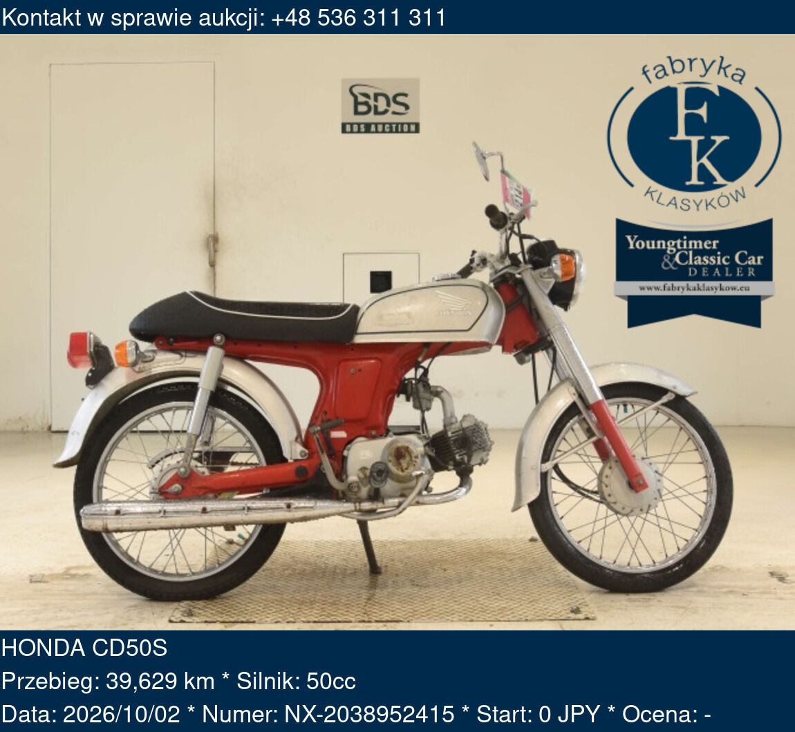 HONDA CD50S  - zdjęcie 2
