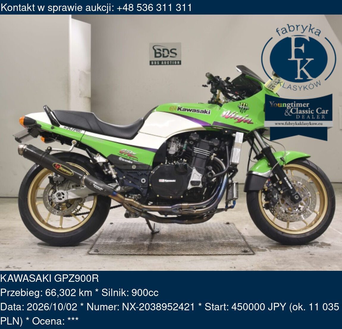 KAWASAKI GPZ900R  - zdjęcie 2
