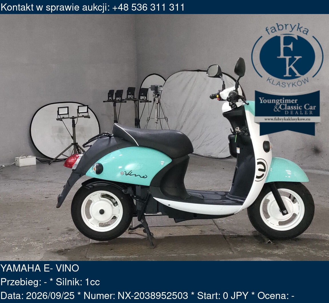 YAMAHA E- VINO  - zdjęcie 2
