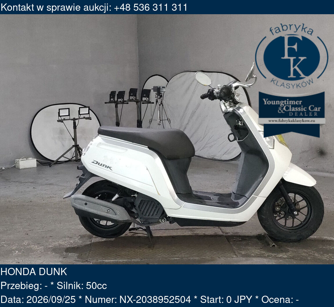 HONDA DUNK  - zdjęcie 2