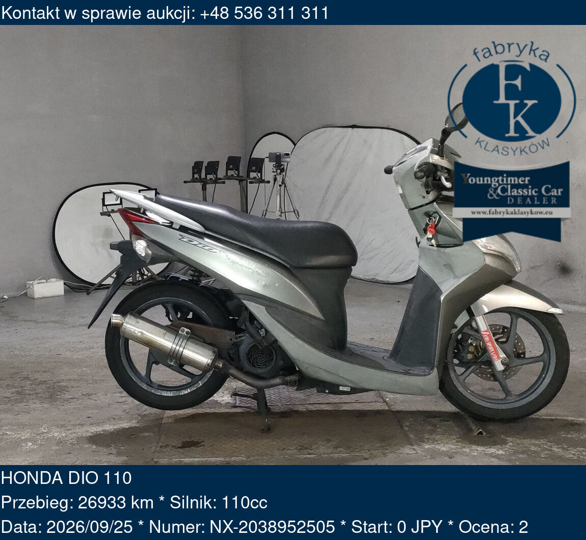 HONDA DIO 110  - zdjęcie 2