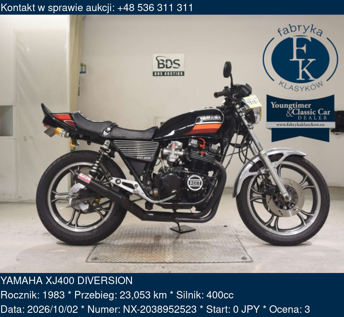 YAMAHA XJ400 DIVERSION 1983 - zdjęcie 2