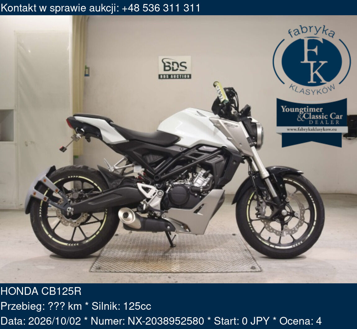 HONDA CB125R  - zdjęcie 2