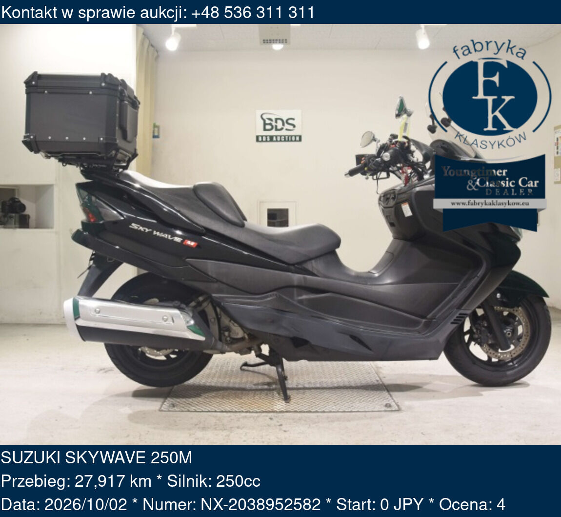 SUZUKI SKYWAVE 250M  - zdjęcie 2