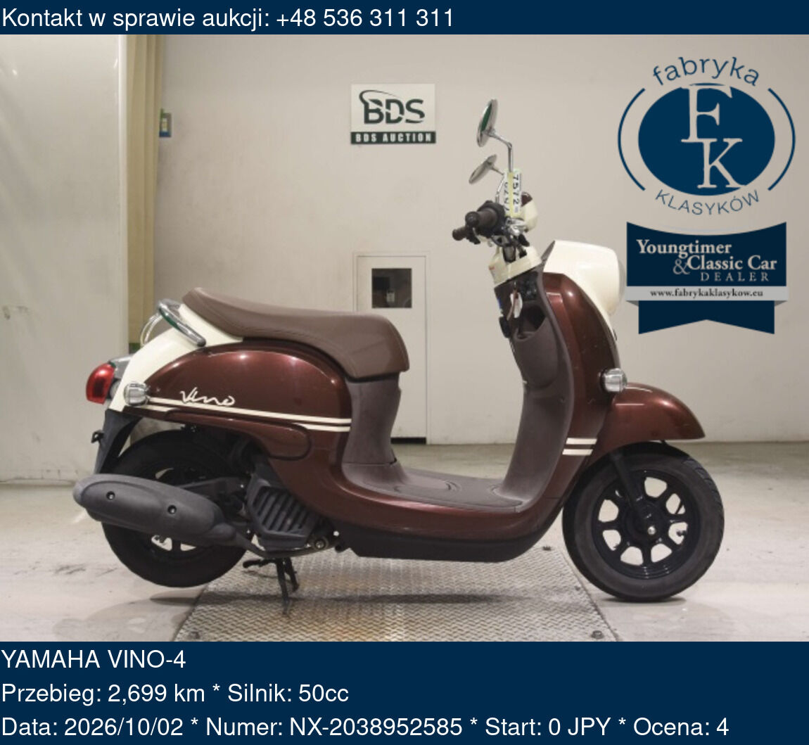 YAMAHA VINO-4  - zdjęcie 2