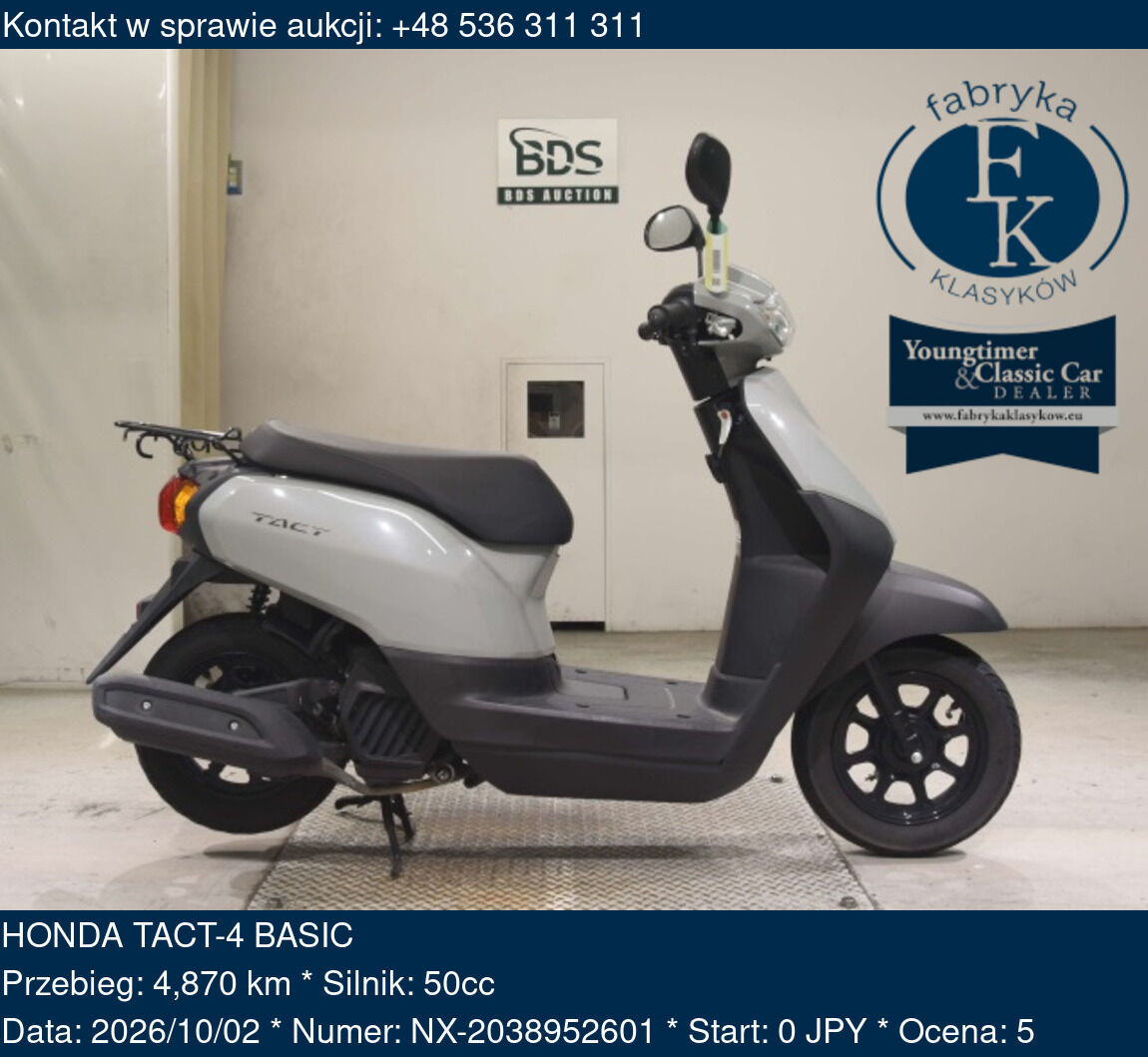 HONDA TACT-4 BASIC  - zdjęcie 2