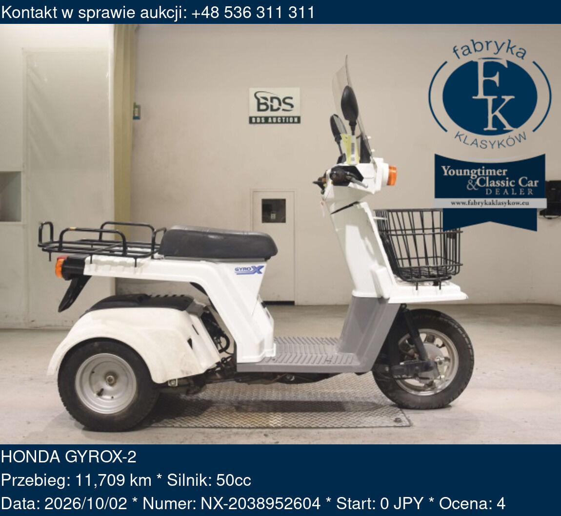 HONDA GYROX-2  - zdjęcie 2