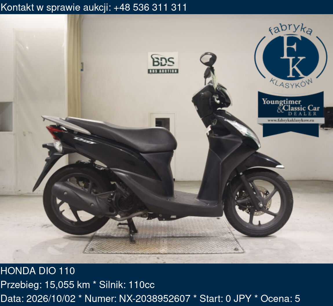 HONDA DIO 110 - zdjęcie 2