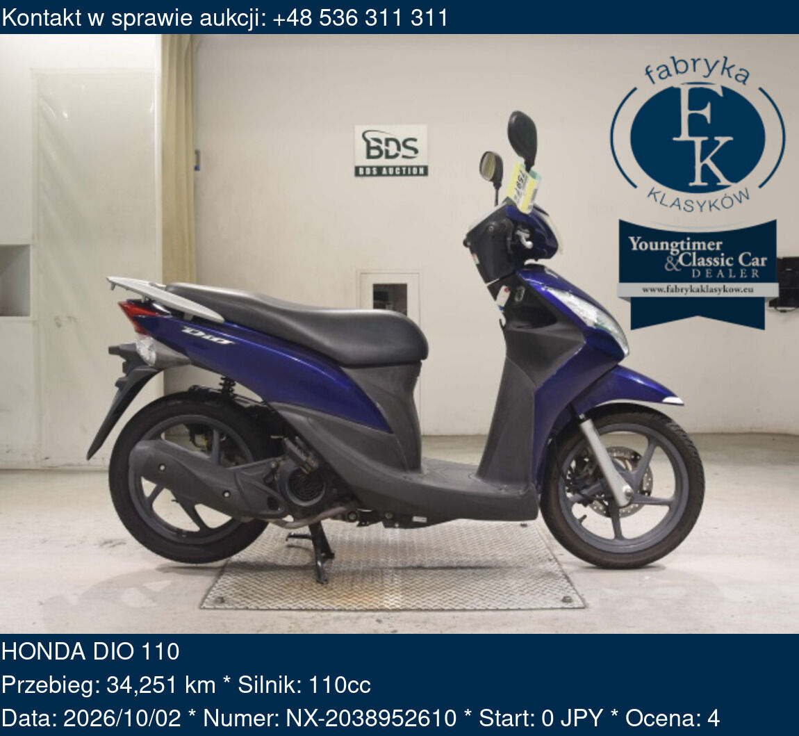 HONDA DIO 110  - zdjęcie 2