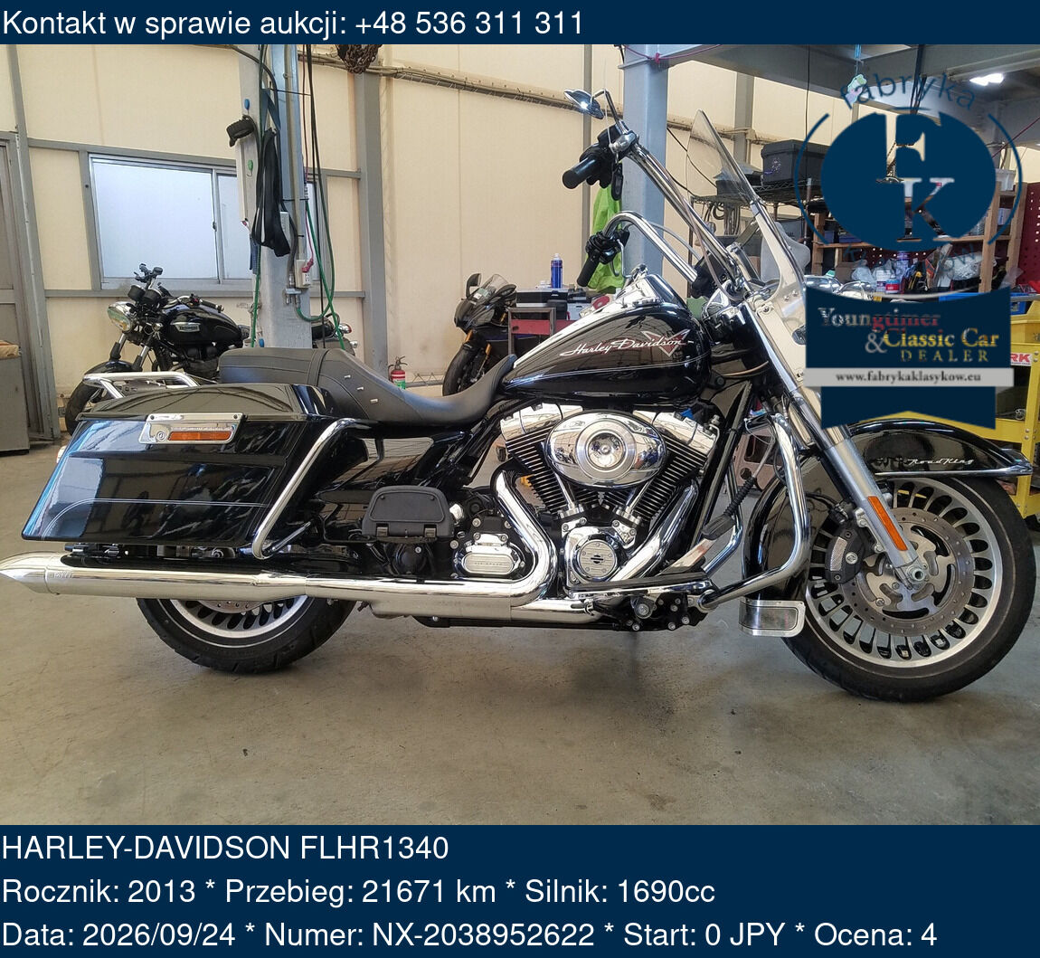 HARLEY-DAVIDSON FLHR1340 2013 - zdjęcie 2