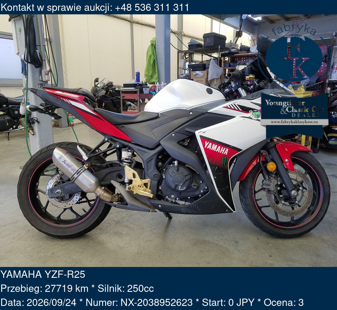 YAMAHA YZF-R25  - zdjęcie 2