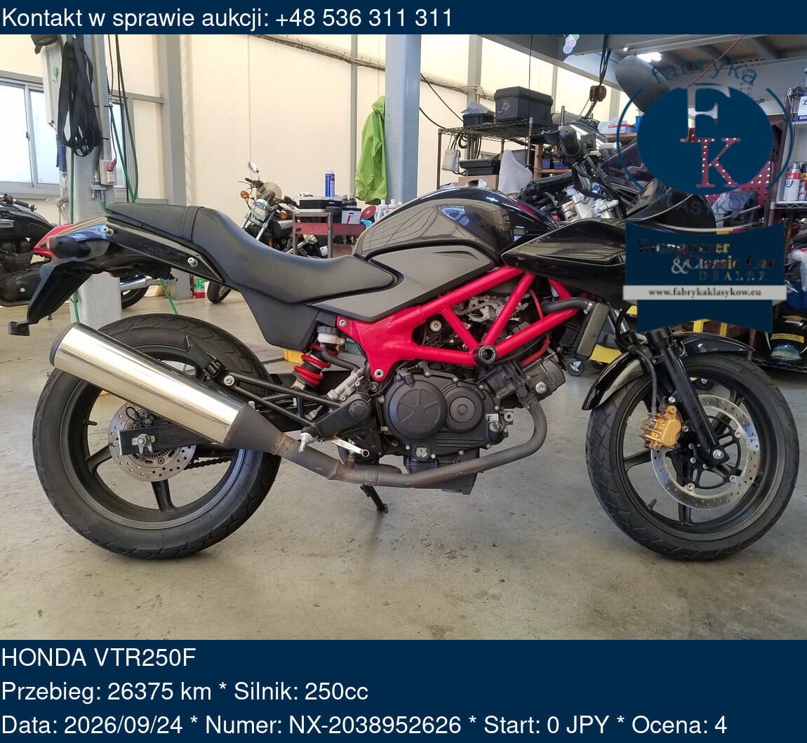 HONDA VTR250F - zdjęcie 2