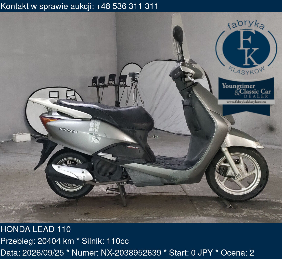 HONDA LEAD 110  - zdjęcie 2