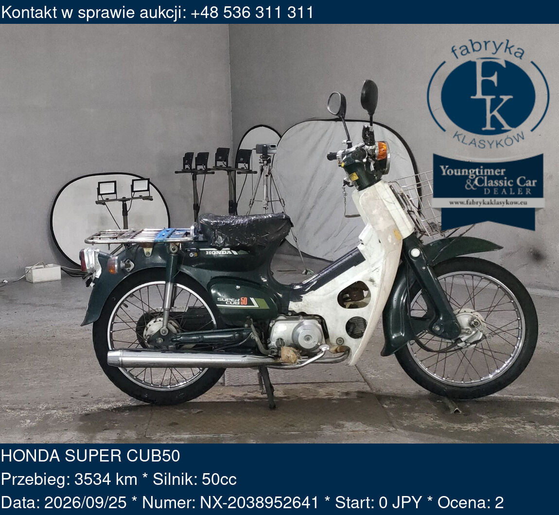 HONDA SUPER CUB50  - zdjęcie 2