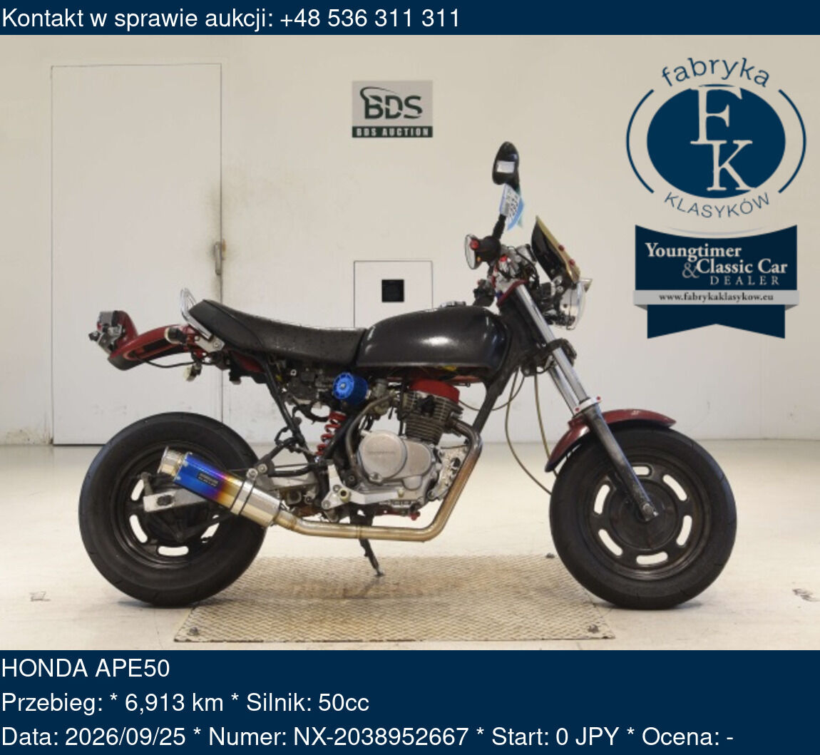 HONDA APE50  - zdjęcie 2