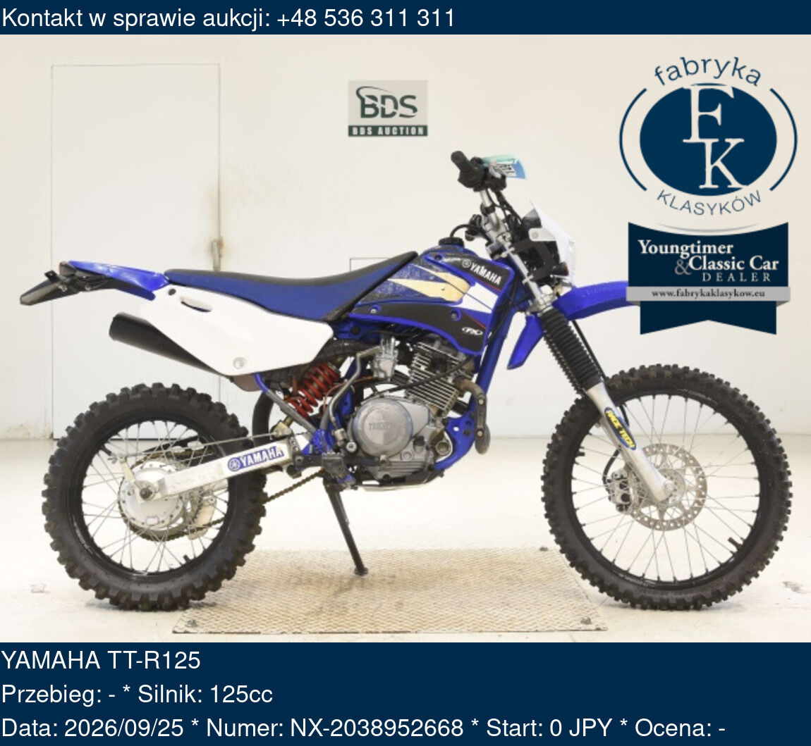 YAMAHA TT-R125  - zdjęcie 2