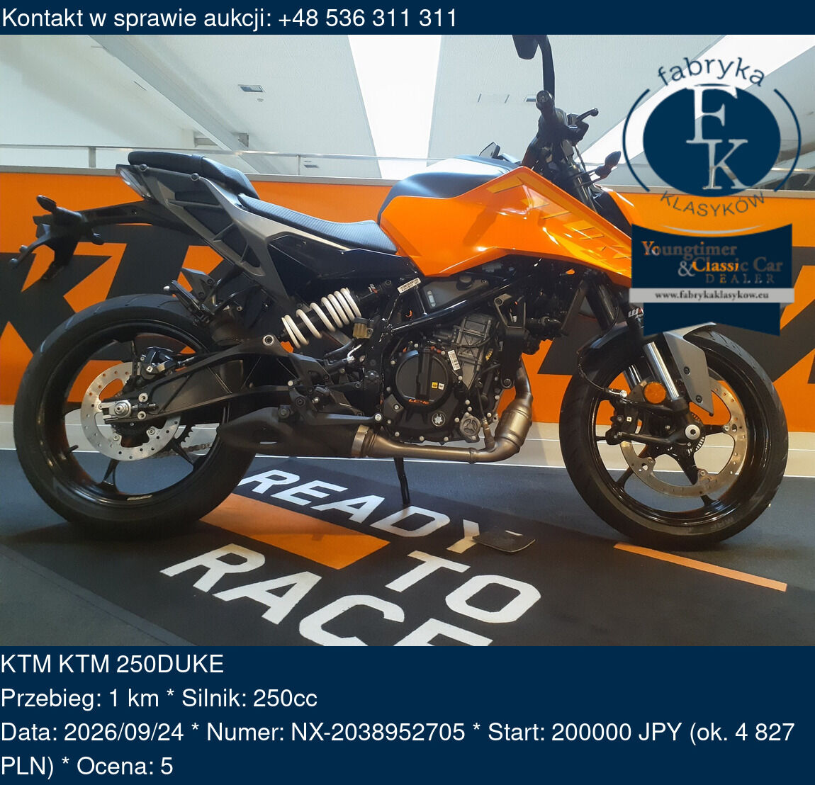 KTM KTM 250DUKE  - zdjęcie 2