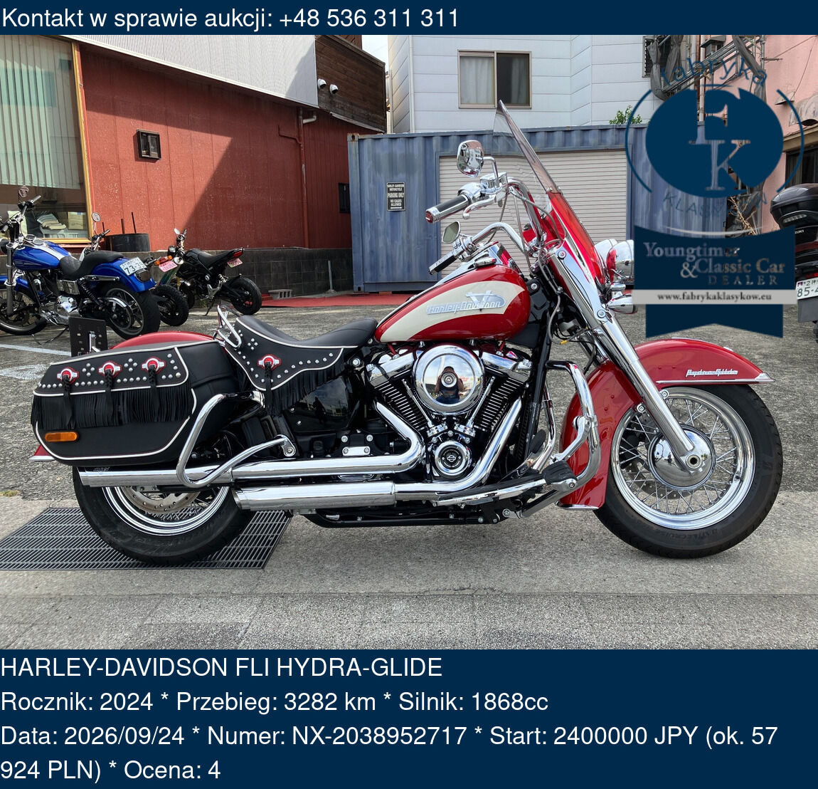 HARLEY-DAVIDSON FLI HYDRA-GLIDE 2024 - zdjęcie 2