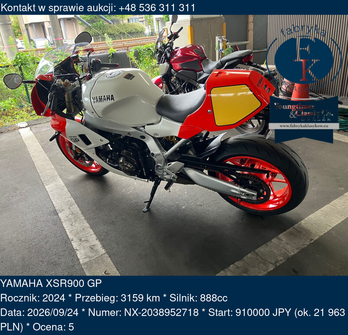 YAMAHA XSR900 GP 2024 - zdjęcie 2