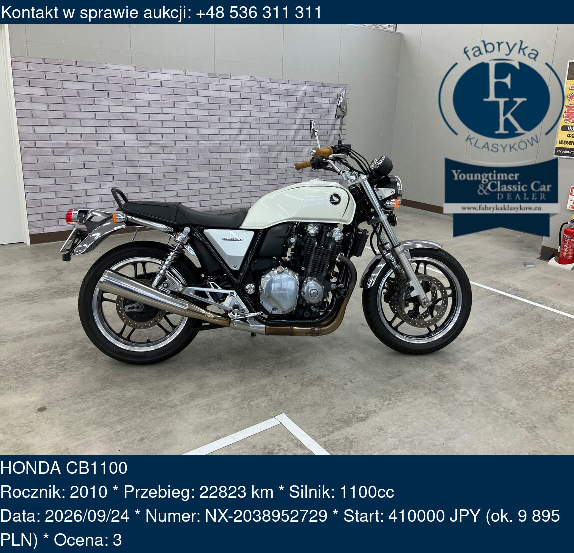 HONDA CB1100 2010 - zdjęcie 2