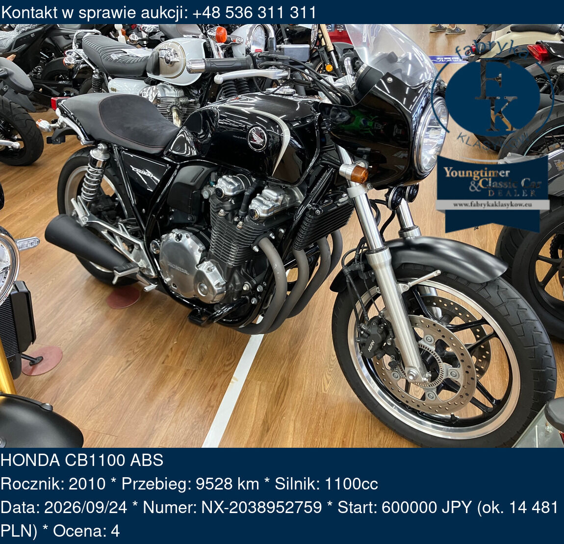 HONDA CB1100 ABS 2010 - zdjęcie 2