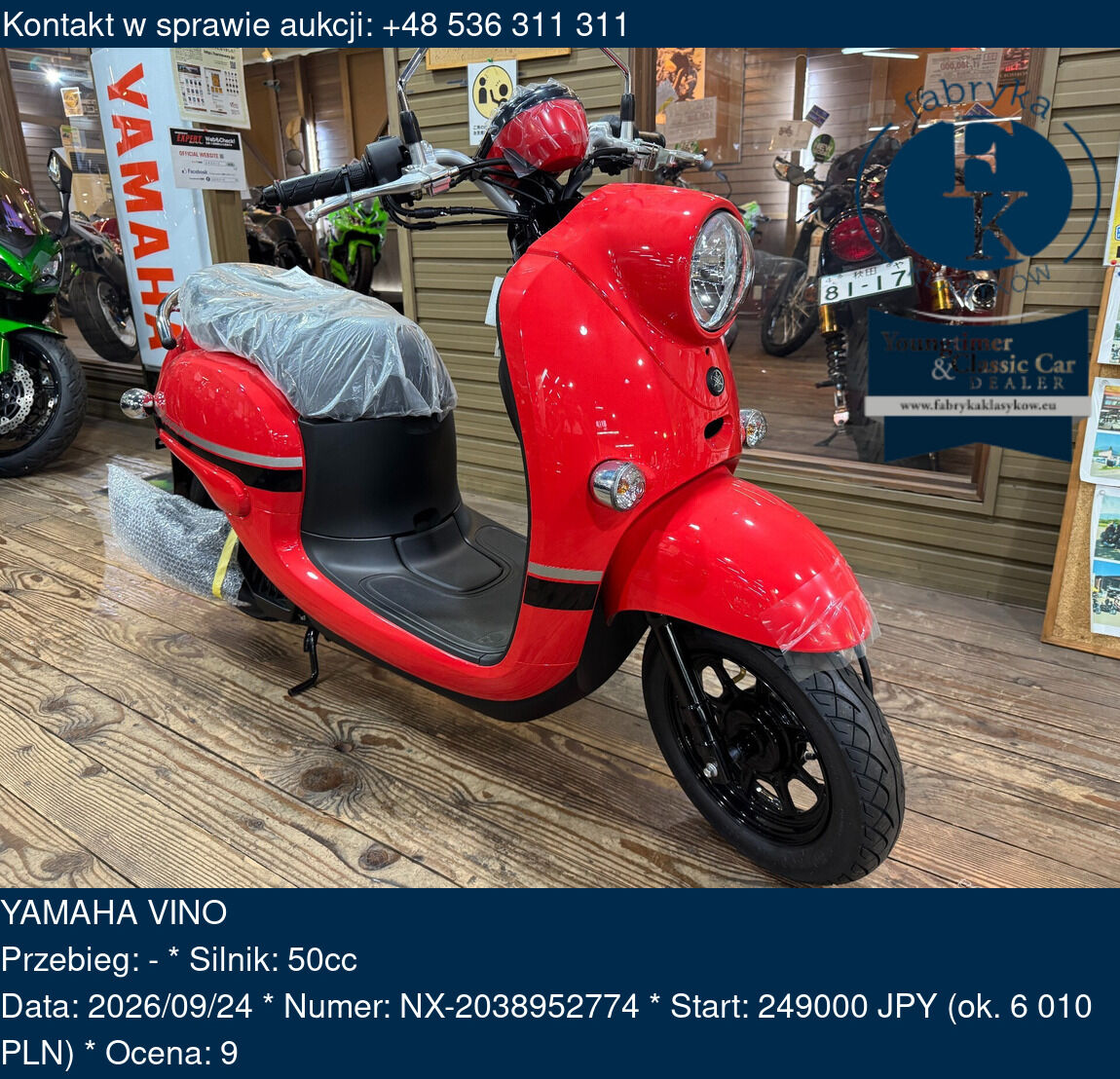 YAMAHA VINO  - zdjęcie 2