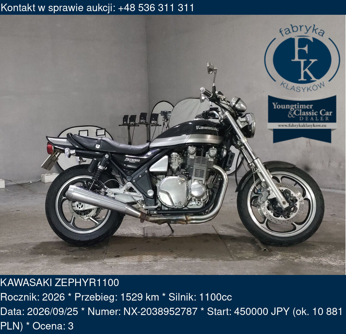 KAWASAKI ZEPHYR1100 2026 - zdjęcie 2