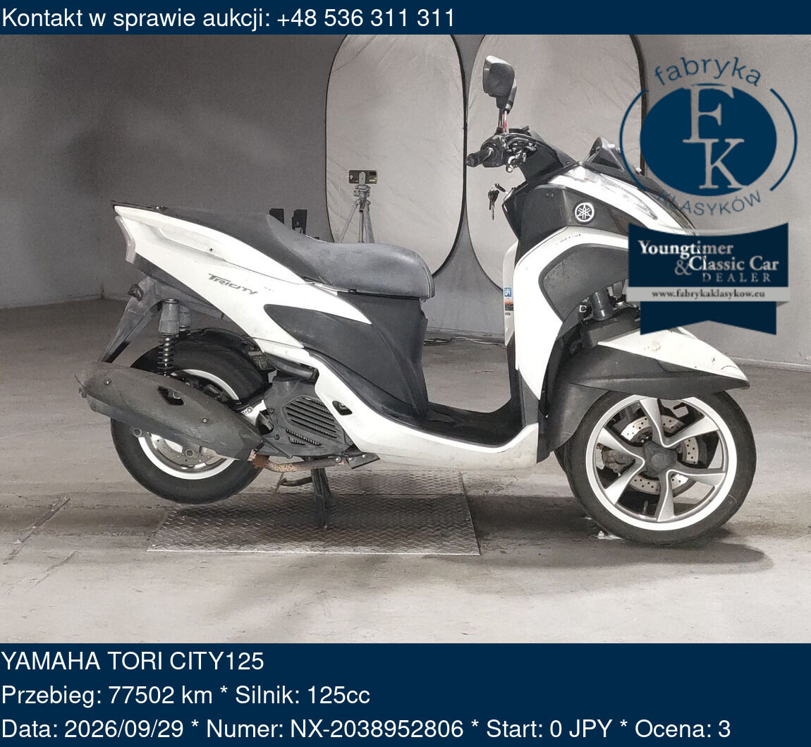 YAMAHA TORI CITY125  - zdjęcie 2