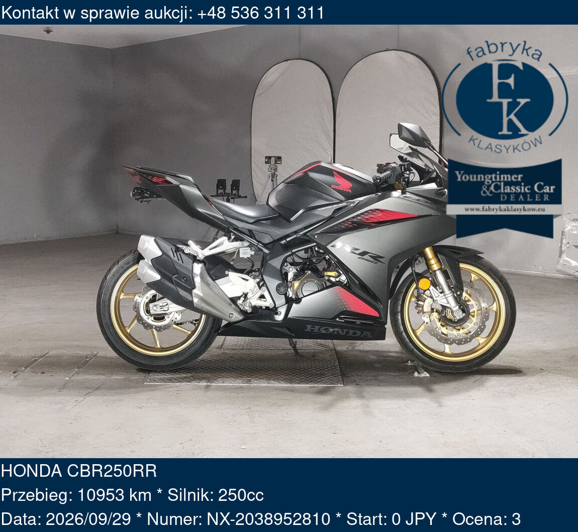 HONDA CBR250RR - zdjęcie 2
