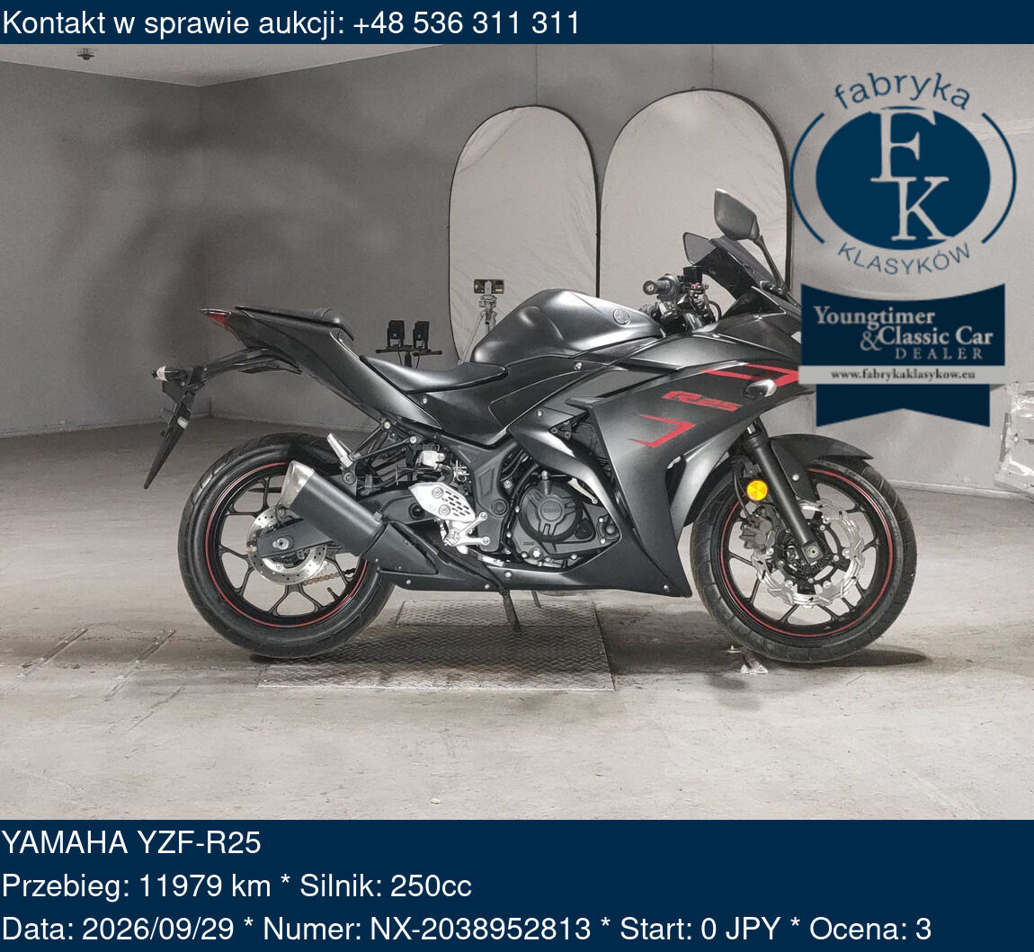 YAMAHA YZF-R25 - zdjęcie 2