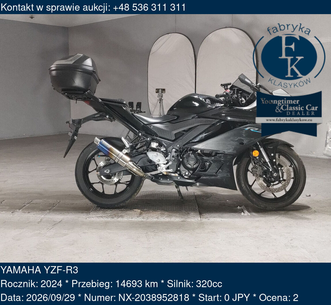 YAMAHA YZF-R3 2024 - zdjęcie 2
