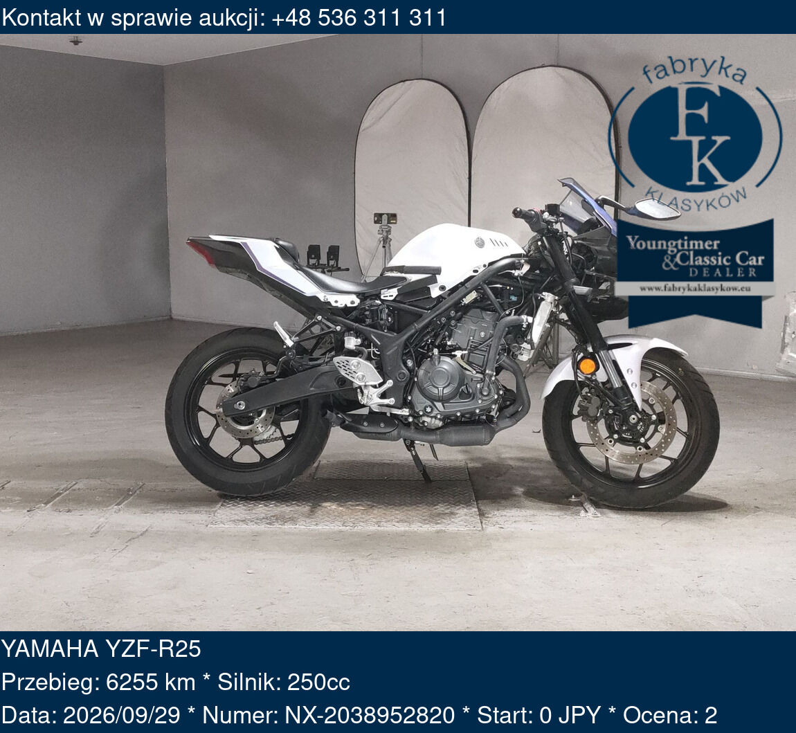 YAMAHA YZF-R25  - zdjęcie 2