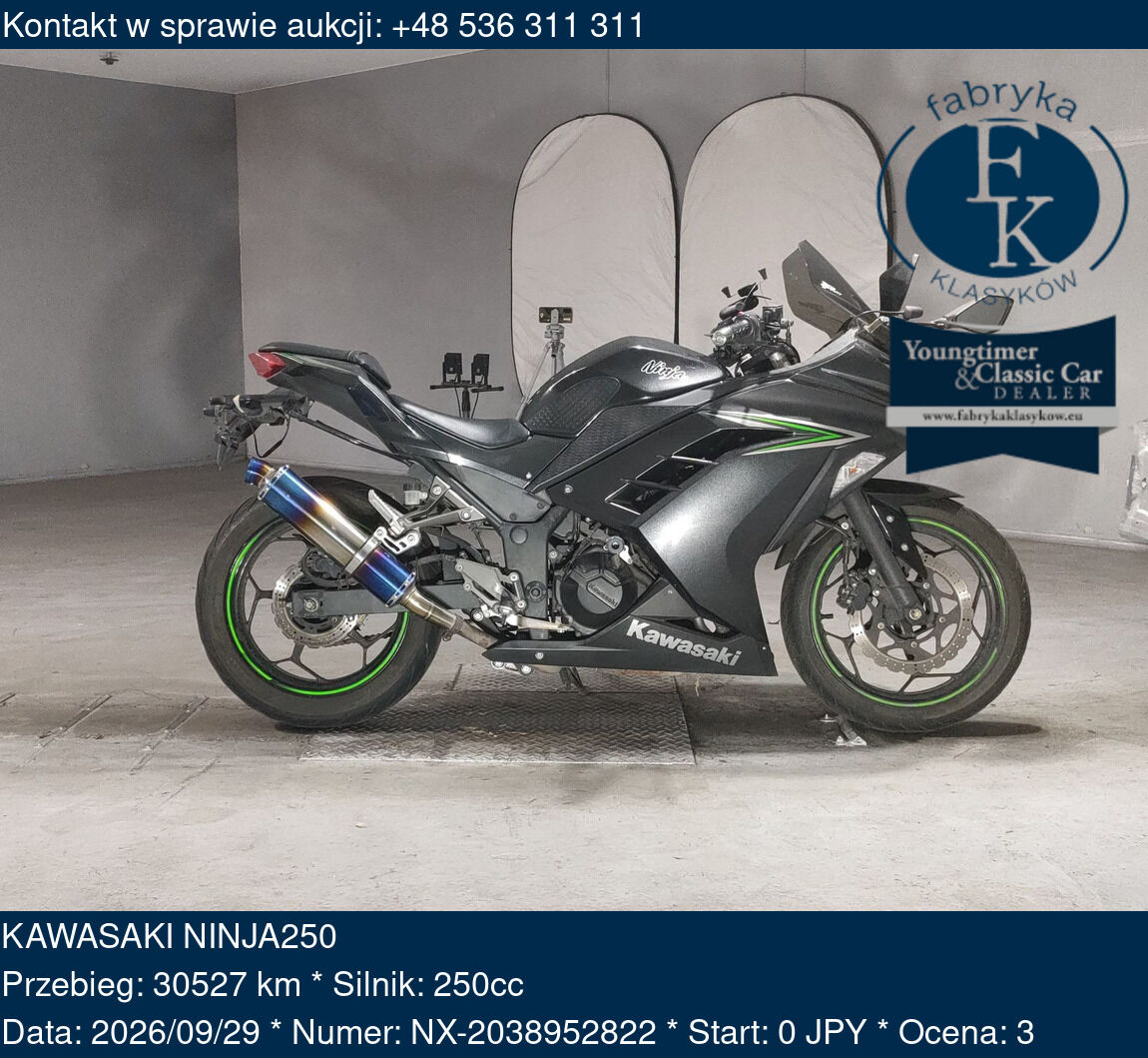 KAWASAKI NINJA250  - zdjęcie 2