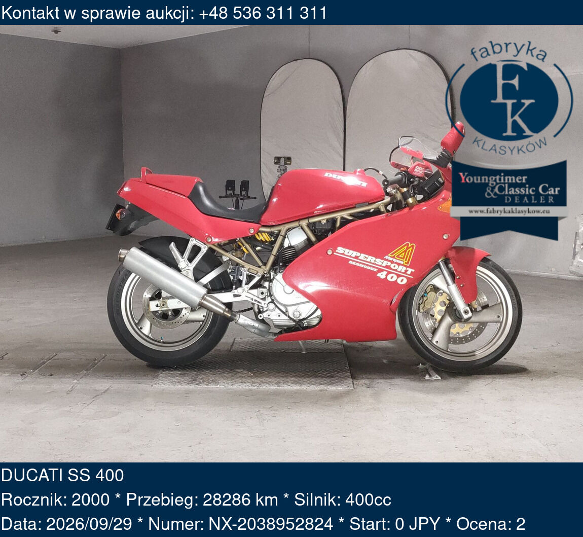 DUCATI SS 400 2000 - zdjęcie 2