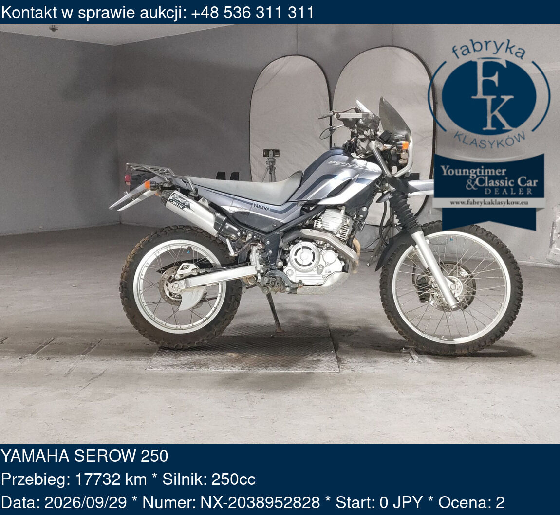 YAMAHA SEROW 250  - zdjęcie 2