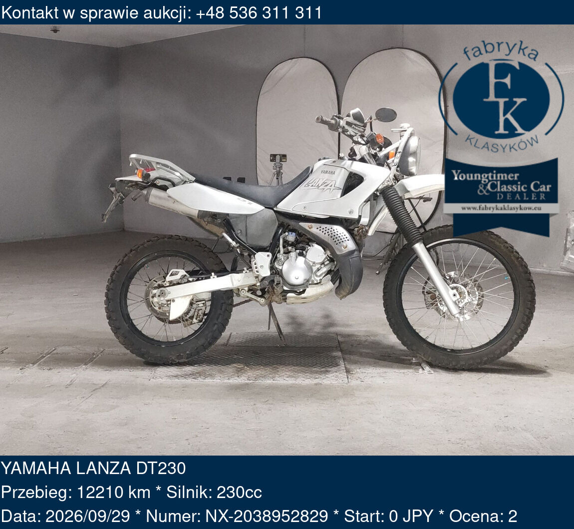 YAMAHA LANZA DT230  - zdjęcie 2